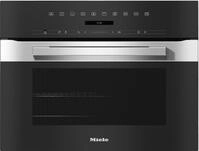 H 7244 B Kompakt-Backofen Edelstahl/CleanSteel