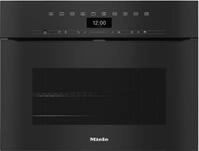 H 7440 BPX Griffloser Kompakt-Backofen Obsidianschwarz