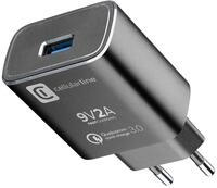 USB Charger Kit QC, Qualcomm 3.0 Technology, designed for Huawei, schwarz (60036)