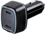 Super Fast Power Delivery Car Charger, Dual Kfz Schnellladeger&auml;t, 54W, schwarz
