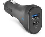 Autoladeger&auml;t, USB-C und USB-A, 15 W, 3.1 A, Schwarz