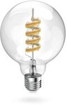 Smarte Lampe E27, LED, Matter, Filament Globe G95, RGBW, dimmbar, mit App (00176644)