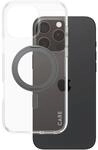 CARE by PanzerGlass&reg; Feature Case Transparent Black Kickstand & MagSafe iPhone 16