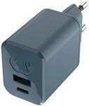Mini-Charger USB-C und USB-A, PD 45W, Dive Blue (00220552)
