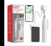 Blind Tilt, Smarte elektrische Jalousiesteuerung, mit Solarpanel, Wei&szlig;