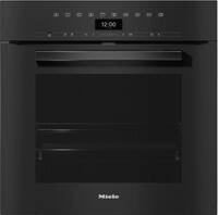 H 7460 BP Obsidianschwarz Einbau-Dampfbackofen