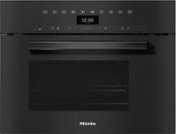 DGM 7440 Dampfgarer mit Mikrowelle Obsidianschwarz