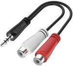 Audio-Adapter, 3,5-mm-Klinke-Stecker - Cinch-Buchse, Stereo (00200350)