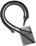 Handyband zum Umh&auml;ngen, universal, verstellbar, Karabiner, 2 m, Schwarz (00135285)