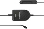 Netzteil f&uuml;r Kfz, einstellbar, 3000mA, 36W, max. 12V, stabilis., 8 Adapter
