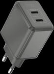 Premium 30W Schnelllader mit Power Delivery (PD) 2 Ports - Space Grey
