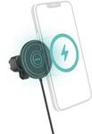 "Kfz-Handy-Ladeger&auml;t ""MagCharge Car FC15"", 15 W, kabellos f. iPhone, Schwarz