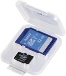 "Speicherkarten-Box ""DuoCase"", f&uuml;r 2 Karten, Transparent (00095988)"