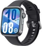 Watch Fit 4, schwarzes Geh&auml;use mit schwarzem Fluorelastomer-Armband