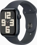 Apple CL58241, Apple Watch SE GPS, 44 mm Aluminiumgeh&auml;use Mitternacht,...