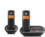 E212 Duo, Schwarz Schnurloses Telefon