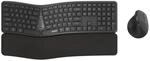 "Ergonomische Multi mode Kombo Set ""8810ME"", Grau, QWERTZ (00228285)