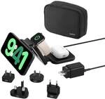 BoostCharge Pro Magnetische kabellose 3-in-1-Reiseladestation mit Qi2 (15 W)