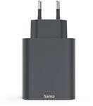 Schnellladeger&auml;t, 1x USB-C, 1x USB-A, PD, 45 W, Anthrazit (00086444)