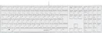 RIVA Slim Metal Scissor Keyboard, weiss - DE Layout