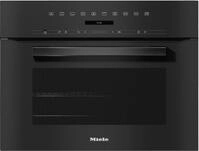 H 7244 B Obsidianschwarz Einbau-Dampfbackofen