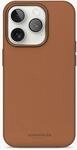 Like Leather Case - Schutzh&uuml;lle, MagSafe kompatibel iPhone 16 Pro, Brown Handyh&uuml;lle