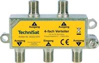 0022/3111 4-Wege-Verteiler, DC-Durchlass, silber
