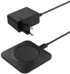 BoostCharge Pro Neu Kabelloses Universal Easy Align Ladepad (15 W), Schwarz