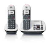 CD5012 Voice Twin, Wei&szlig; Schnurloses Telefon