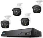NVS8-12MB4 Smartes 12MP PoE &Uuml;berwachungssystem mit Spotlights