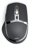 Multi-Device-Maus WM-800, ergonomisch, Funk/Bluetooth, Akku, Grau (00173096)
