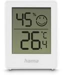 "Thermometer und Hygrometer ""Baros"", digital, f&uuml;r innen, 2-er Set, Wei&szlig;