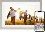 Smart Frame WiFi 108 Holzoptik Fichte Digitaler Bilderrahmen