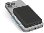 5000 mAh kabellose magnetische Powerbank, Schwarz
