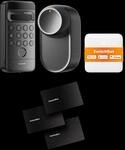 Lock Ultra Vision Combo schwarz inkl. 3er NFC Karte T&uuml;rschloss