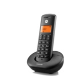E201, Schwarz Schnurloses Telefon
