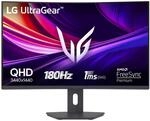 UltraGear 32G600A-B.AEUQ, Schwarz, 32 Zoll, Curved, WQHD, VA, 180 Hz, 1 ms