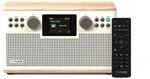 Classic H6 baumwoll-wei&szlig;/eiche DAB+ Radio