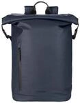 "ROLLO Rucksack Laptop 15.6"" Rolltop wasserfest blau"