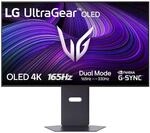 UltraGear 32GX850A-B.AEU, Schwarz, 32 Zoll, 4K Ultra HD, OLED, Dual Mode 165 Hz/330