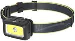 "LED-Stirnlampe ""HL350"", Batterien, COB, Kopflampe, Warnlicht, Pfeife,7 Modi