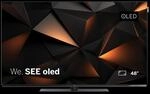 We. SEE 48 oled dc coal black OLED TV