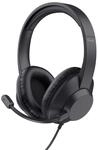 Ayda Max USB Office-Headset, Schwarz