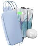 Powerbank 24000mAh USB-C, Ultra Fast Charging, 20W PD, Vivid Blue (00231833)