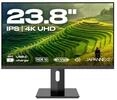 JN-IPS2380UHDR-C65W-HSP, Schwarz, 23,8 Zoll, 4K, IPS, 60 Hz, 8 ms Monitor