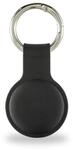 "Schl&uuml;sselanh&auml;nger ""Fantastic Feel"" f&uuml;r Apple AirTag, Silikon-Look, Schwarz