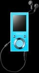 Video Scooter BT-64GB blau MP3-Player