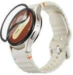 "Displayschutz ""Super Hybrid"" f&uuml;r Samsung Galaxy Watch8, 44 mm, Montagehilfe