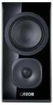 Vento 21 Schwarz Highgloss Paar Regal-Lautsprecher