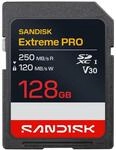 Extreme PRO SD-UHS-I-Karte - 128GB Speicherkarte